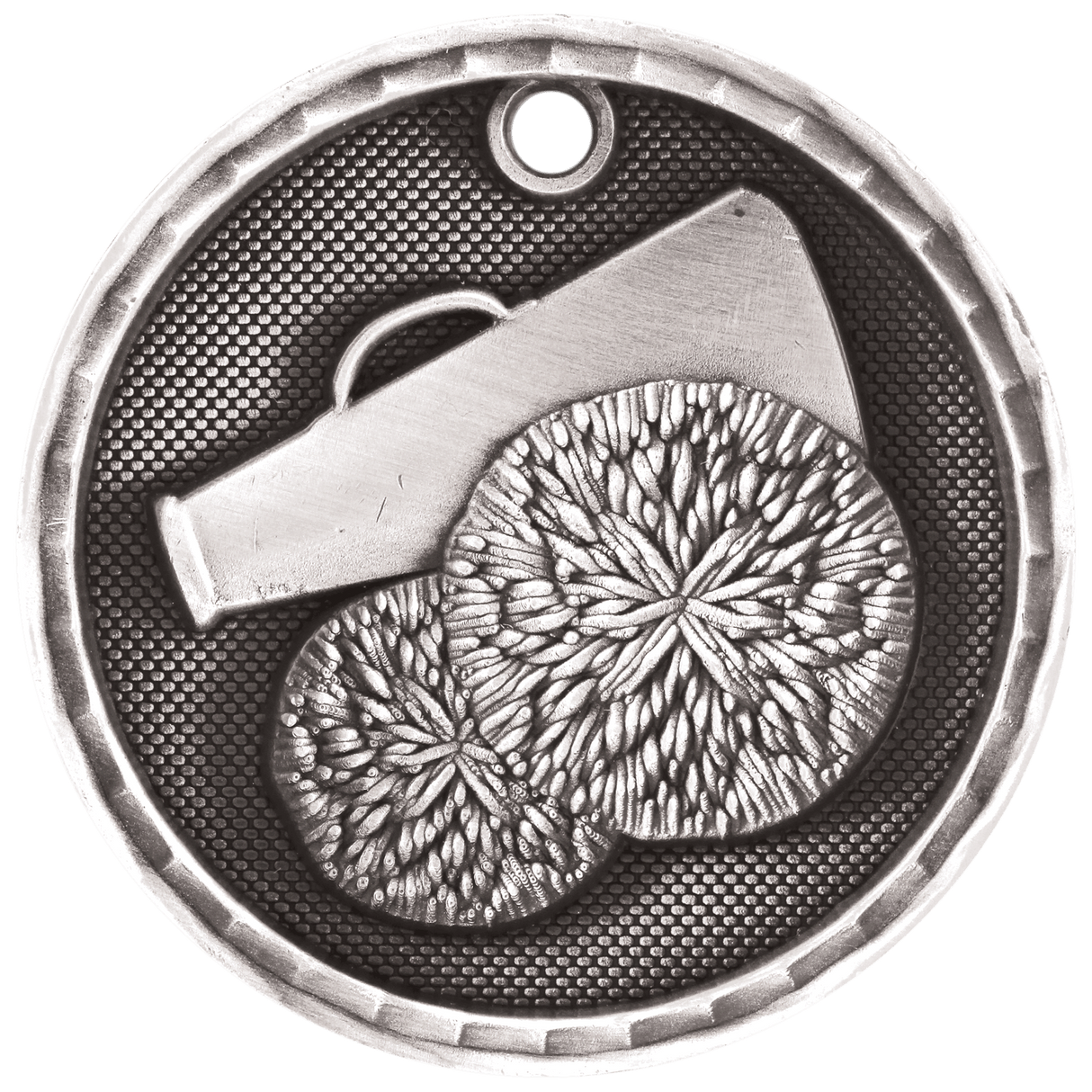 2" 3D Cheer Medal