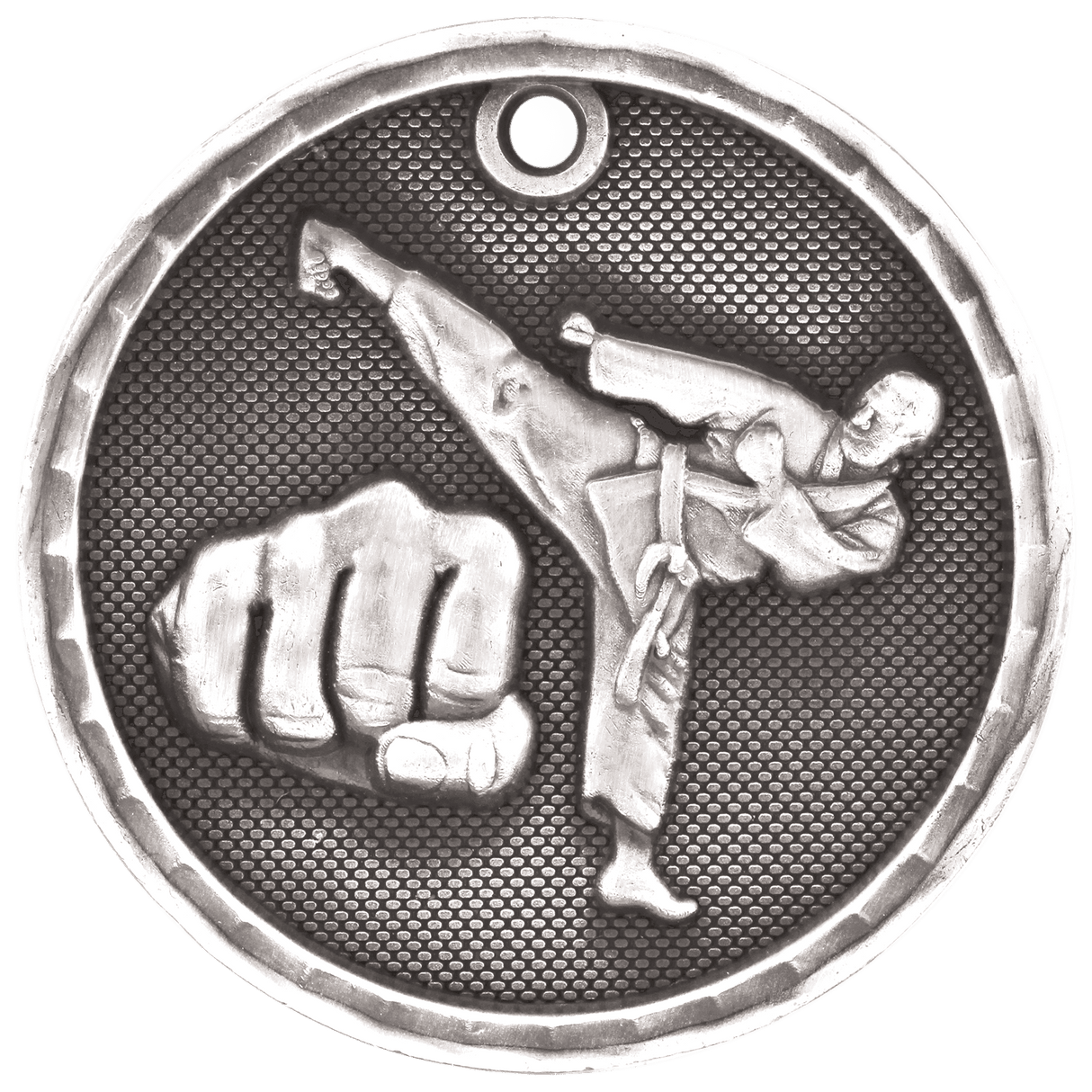 2" 3D Martial Arts Medal