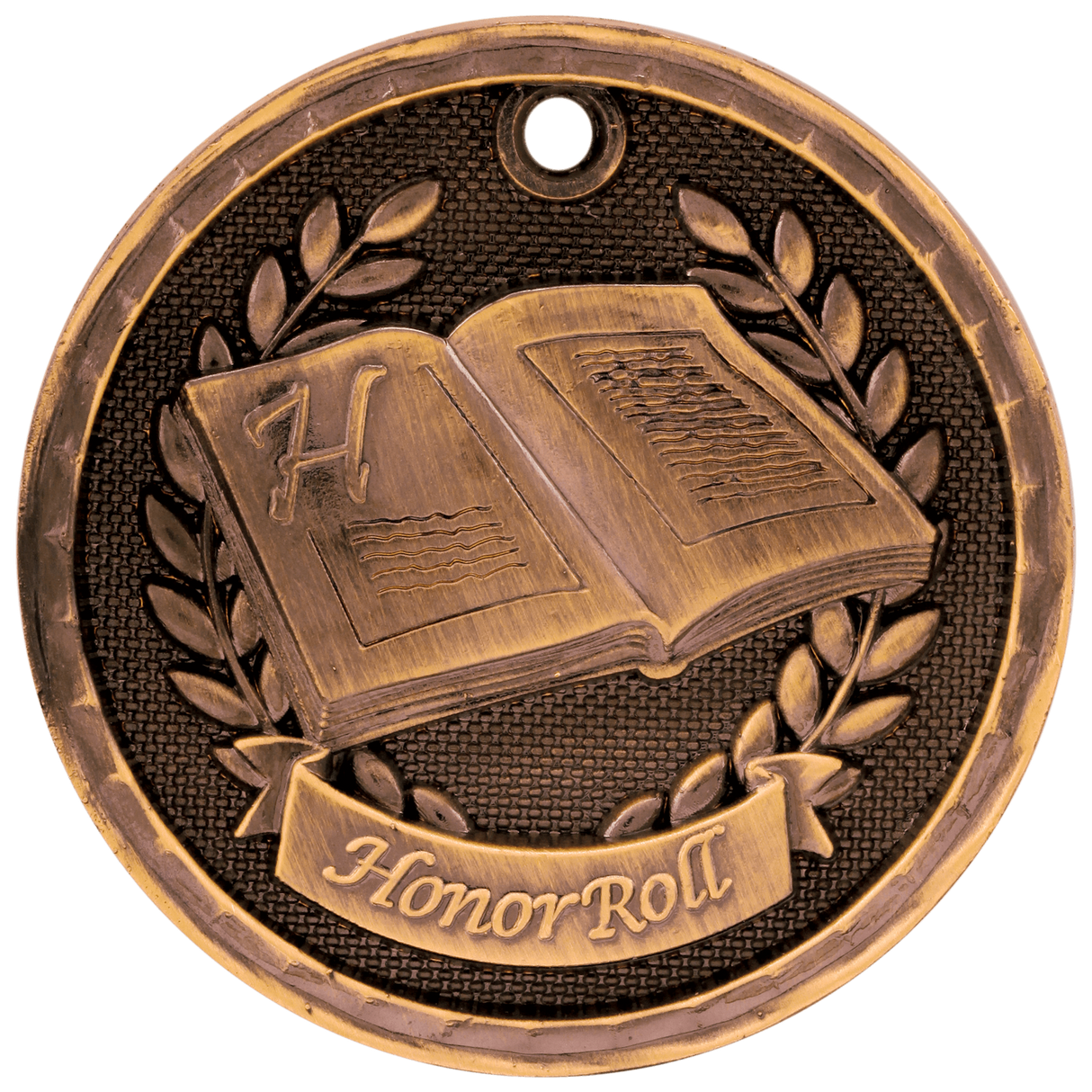 2" 3D Honor Roll Medal