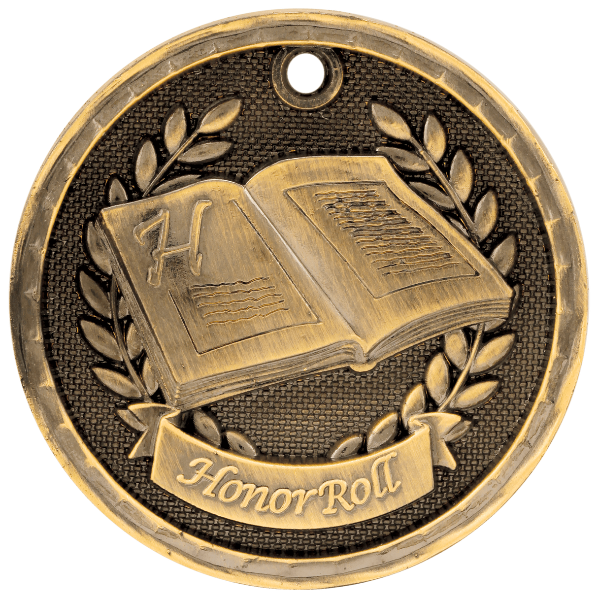 2" 3D Honor Roll Medal
