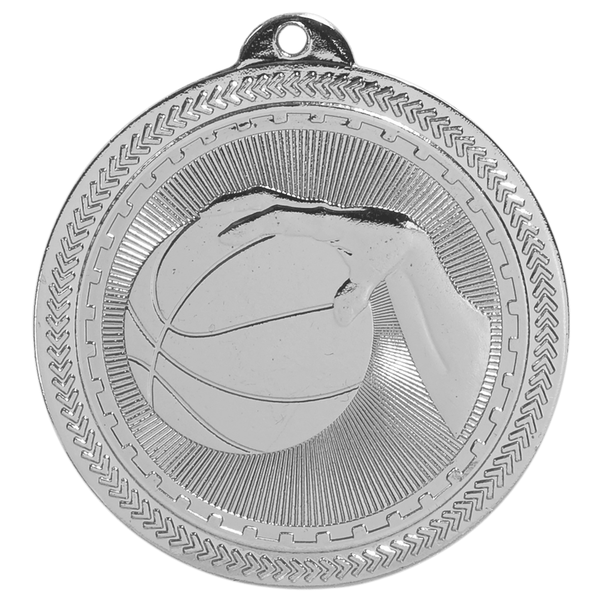 2" Basketball Laserable BriteLazer Medal