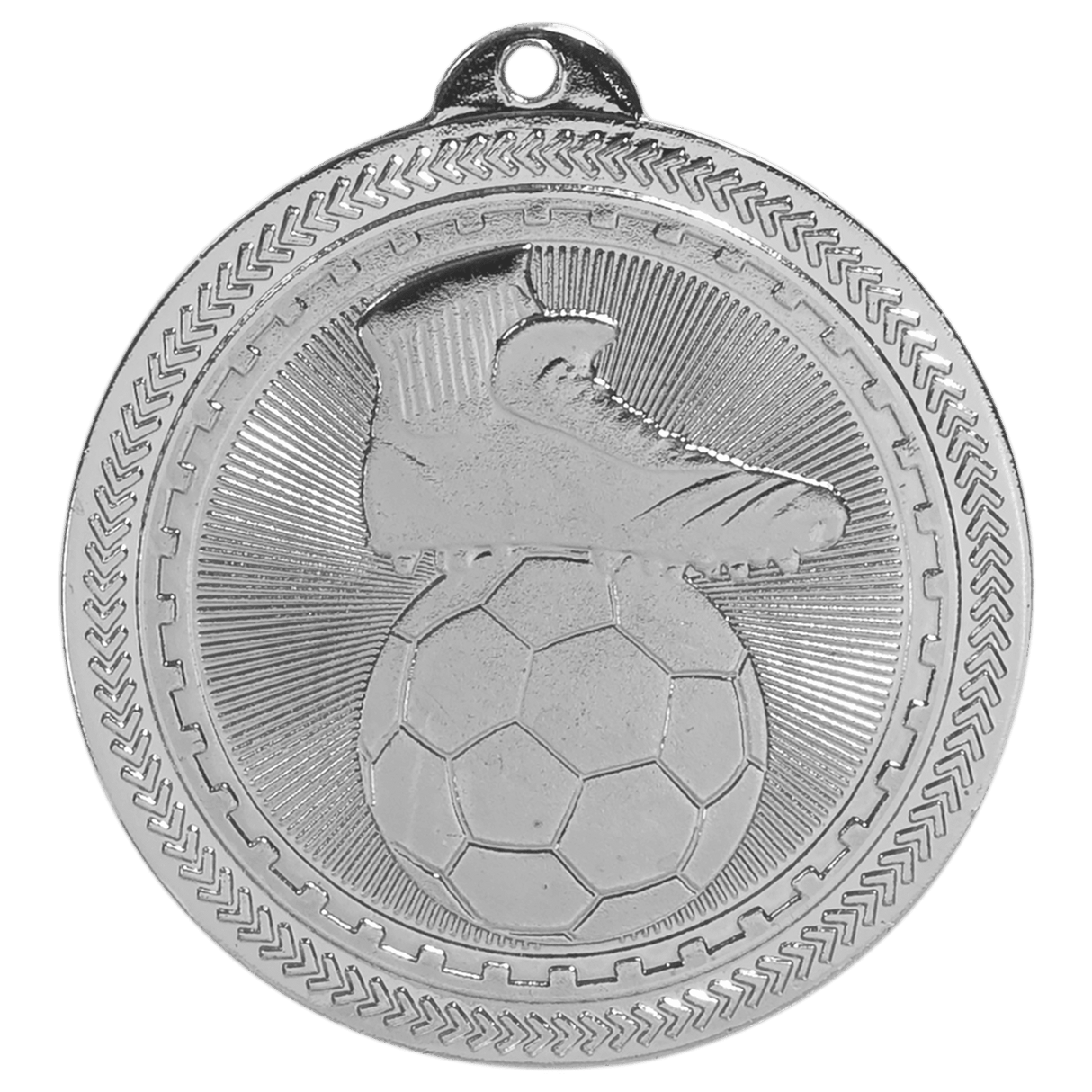 2" Soccer Laserable BriteLazer Medal