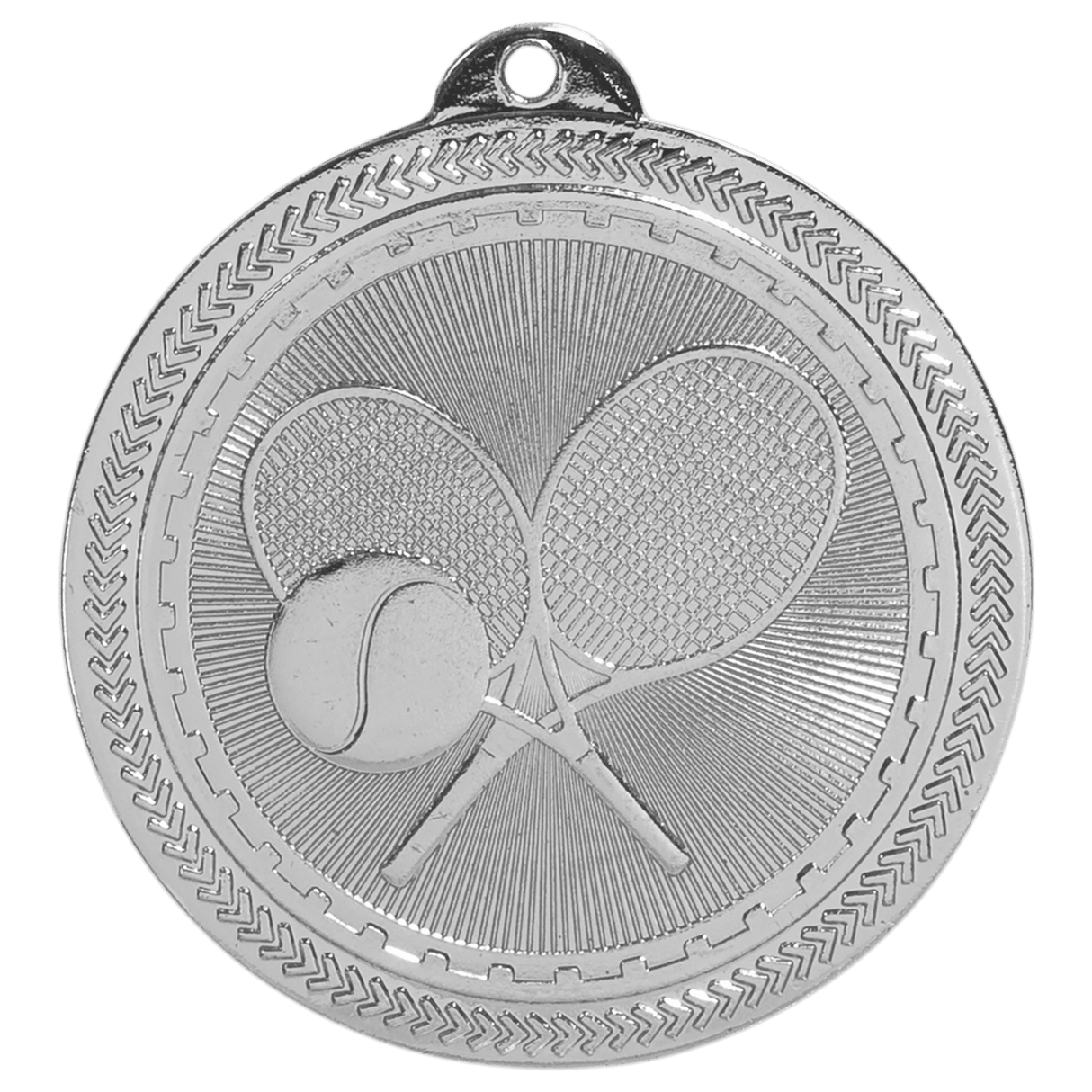 2" Tennis Laserable BriteLazer Medal