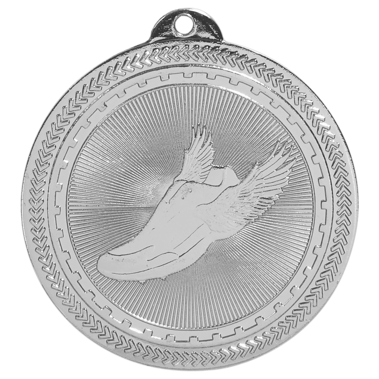 2" Track Laserable BriteLazer Medal