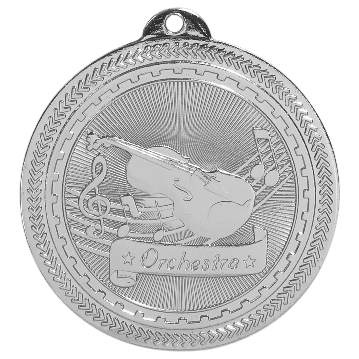 2" Orchestra Laserable BriteLazer Medal