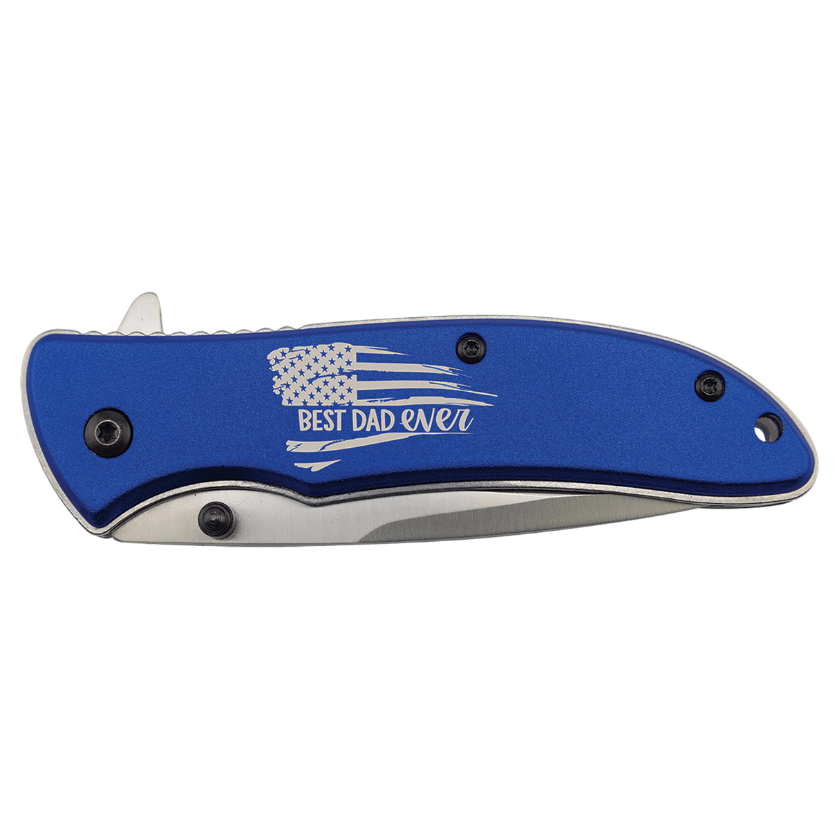Bison River 4 1/4" Blue Every Day Carry Knife