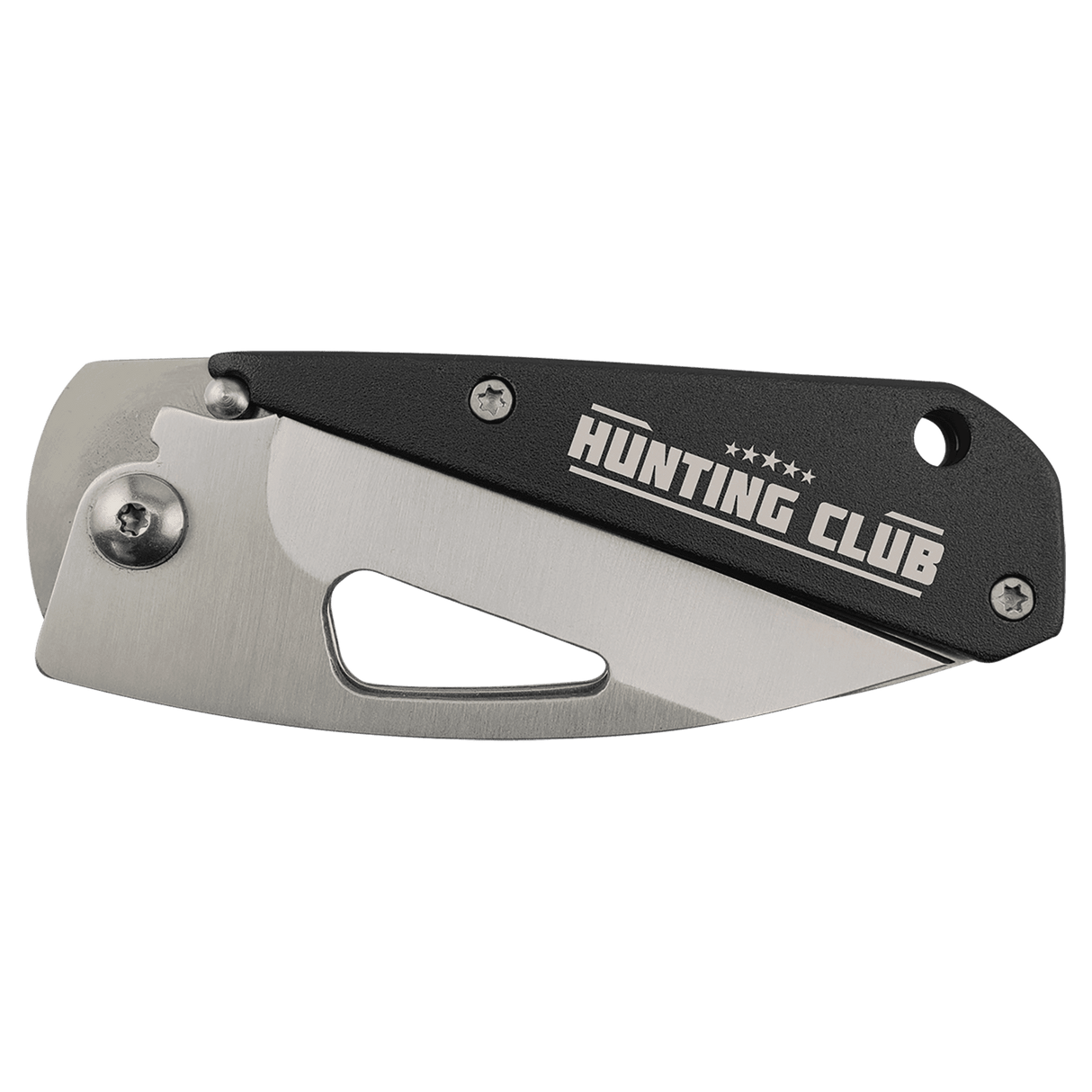Bison River 3 1/2" Black Every Day Carry Knife