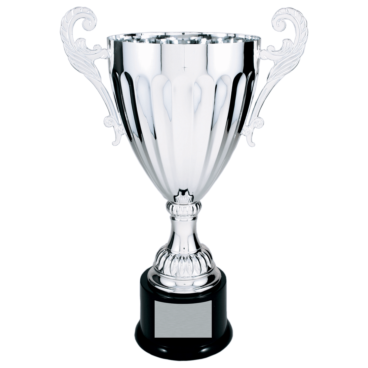 14 1/2" Completed Metal Cup Trophy on Plastic Base