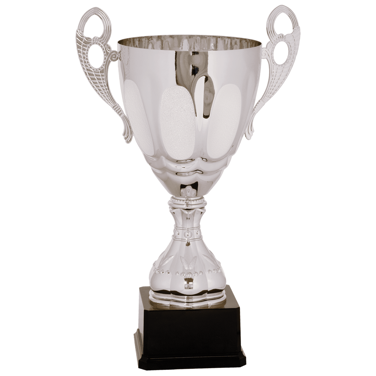 17 1/2" Completed Metal Cup Trophy on Plastic Base