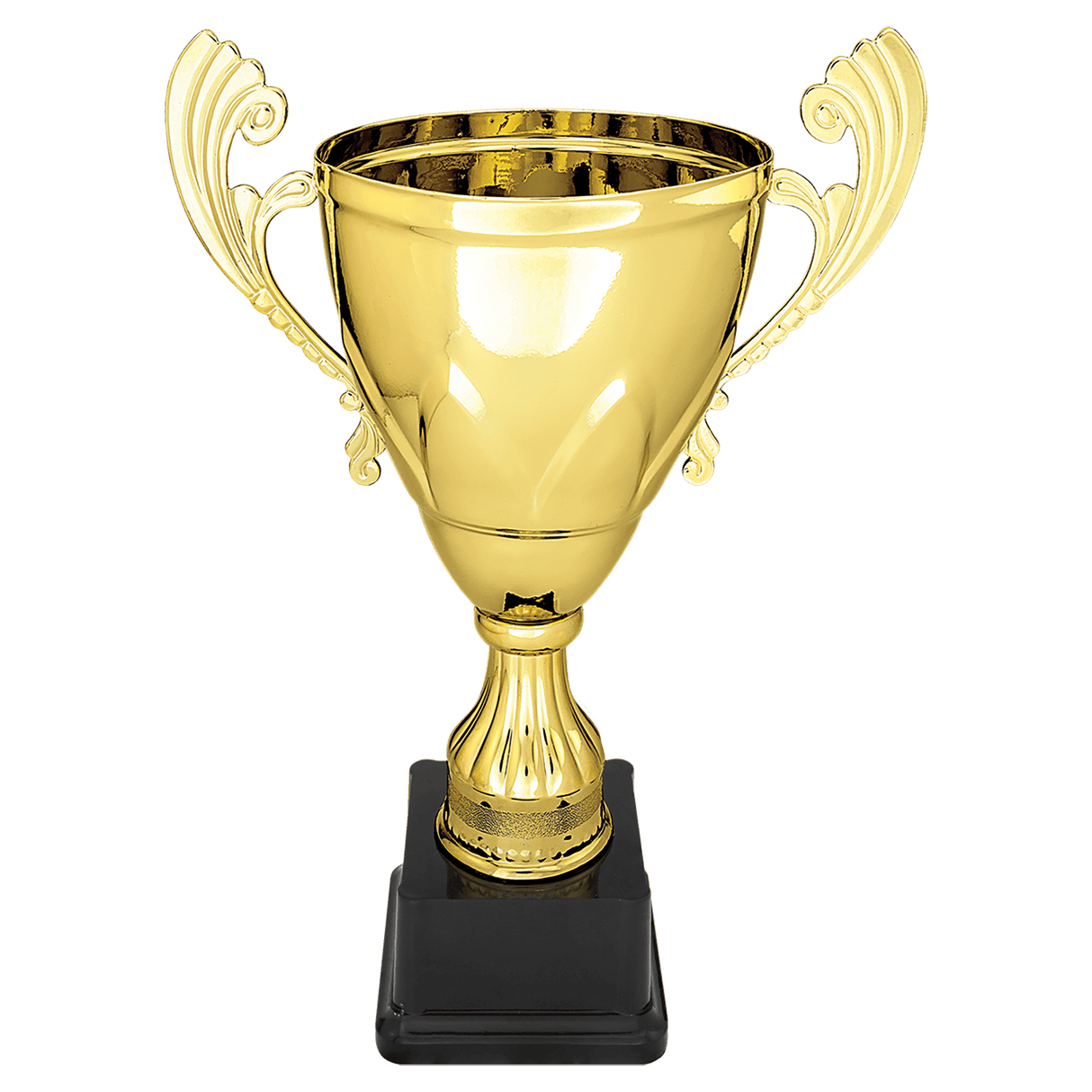 11" Completed Metal Cup on Plastic Base