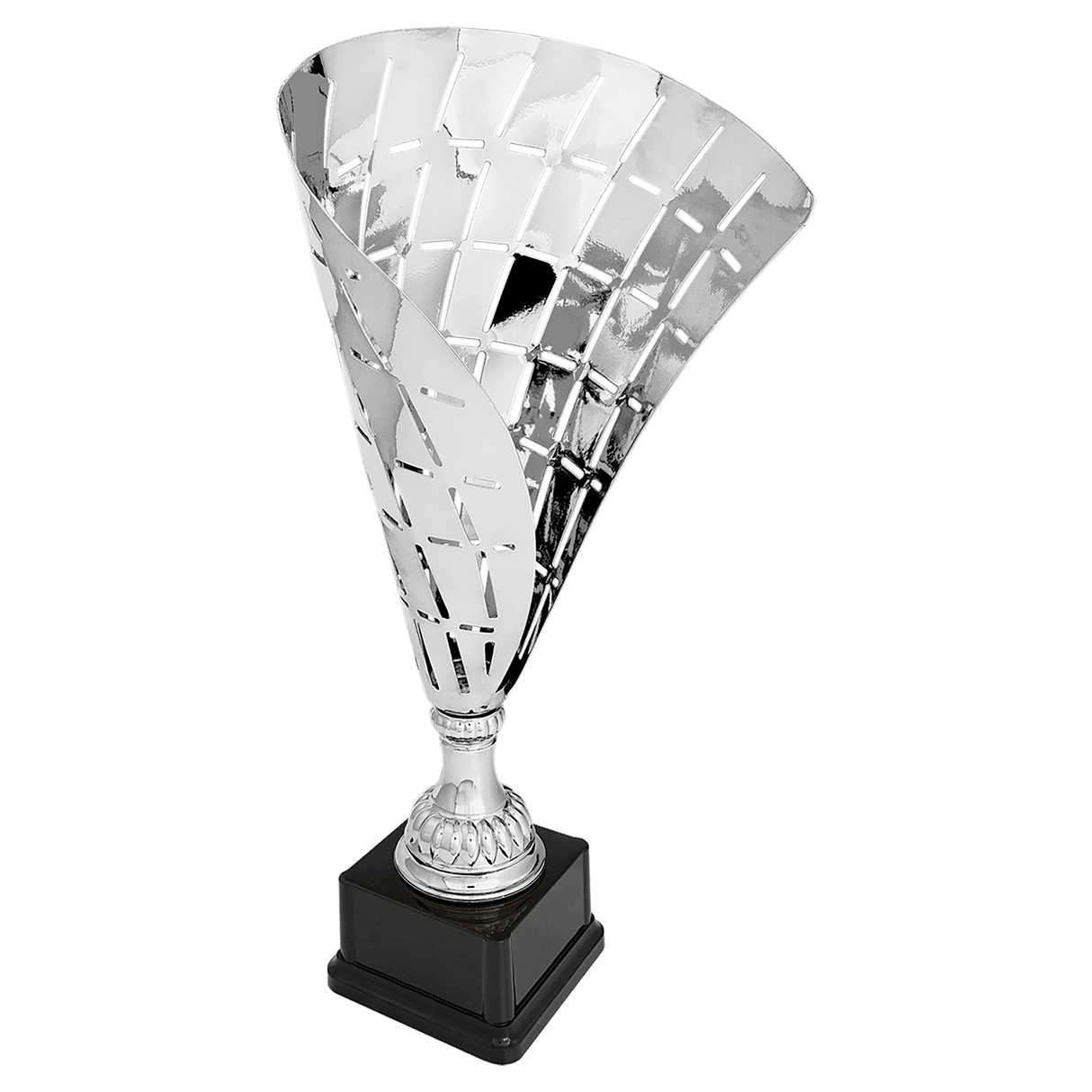 15 1/2" Metal Flag Cup on Plastic Base