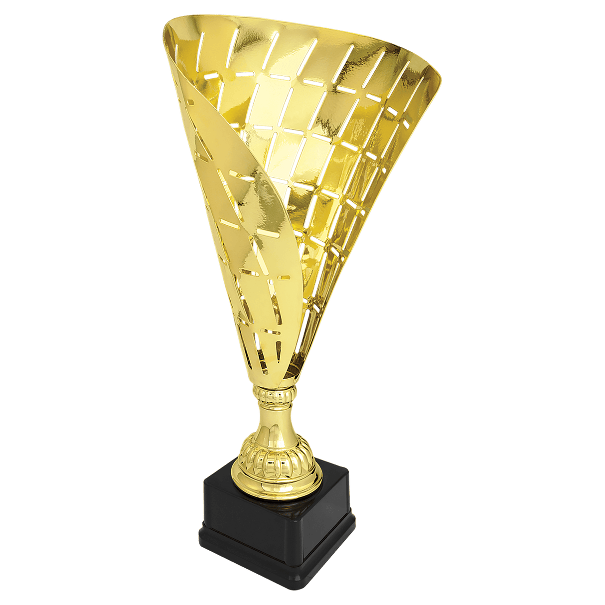 19 1/2" Metal Flag Cup on Plastic Base