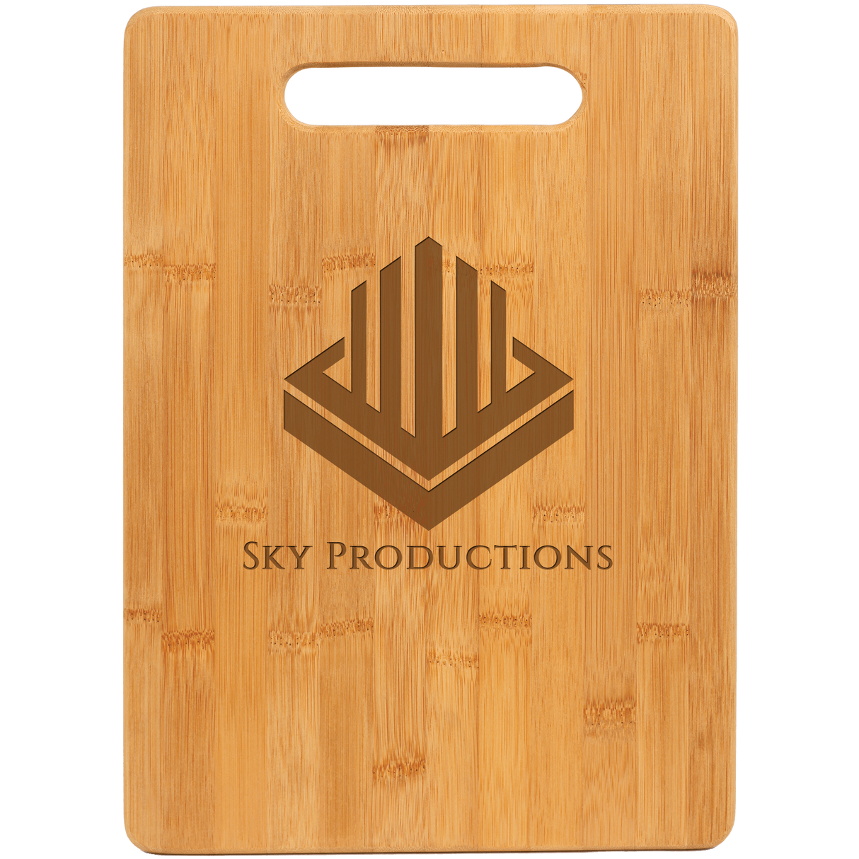 13 3/4" x 9 3/4" Bamboo Rectangle Cutting Board