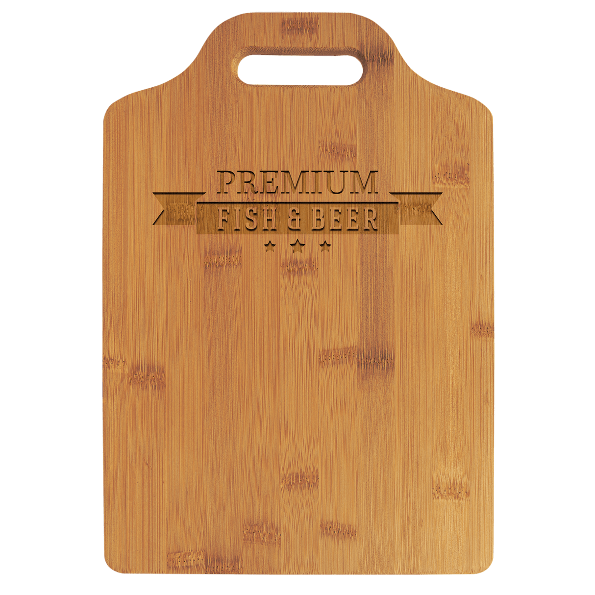 13" x 9" Bamboo Cutting Board with Handle