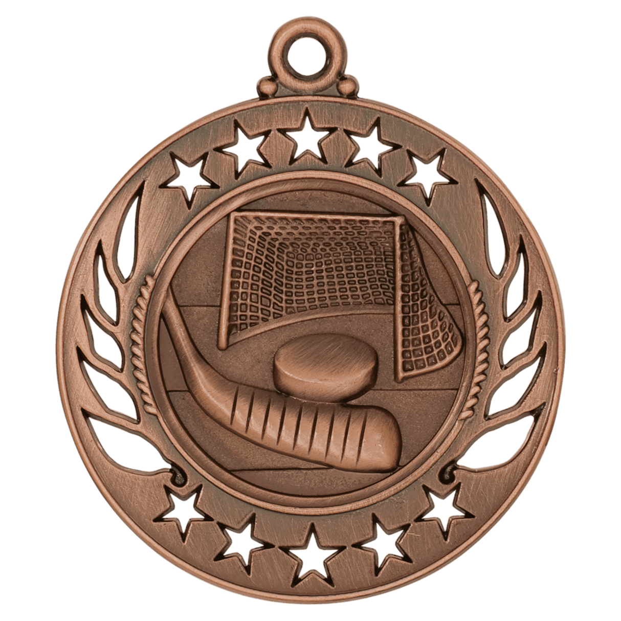 2 1/4" Hockey Galaxy Medal