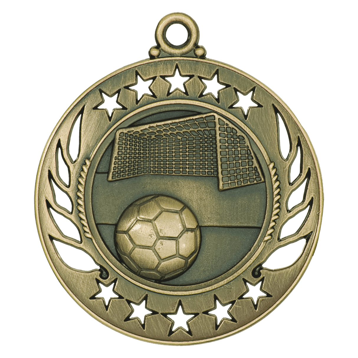 2 1/4" Soccer Galaxy Medal