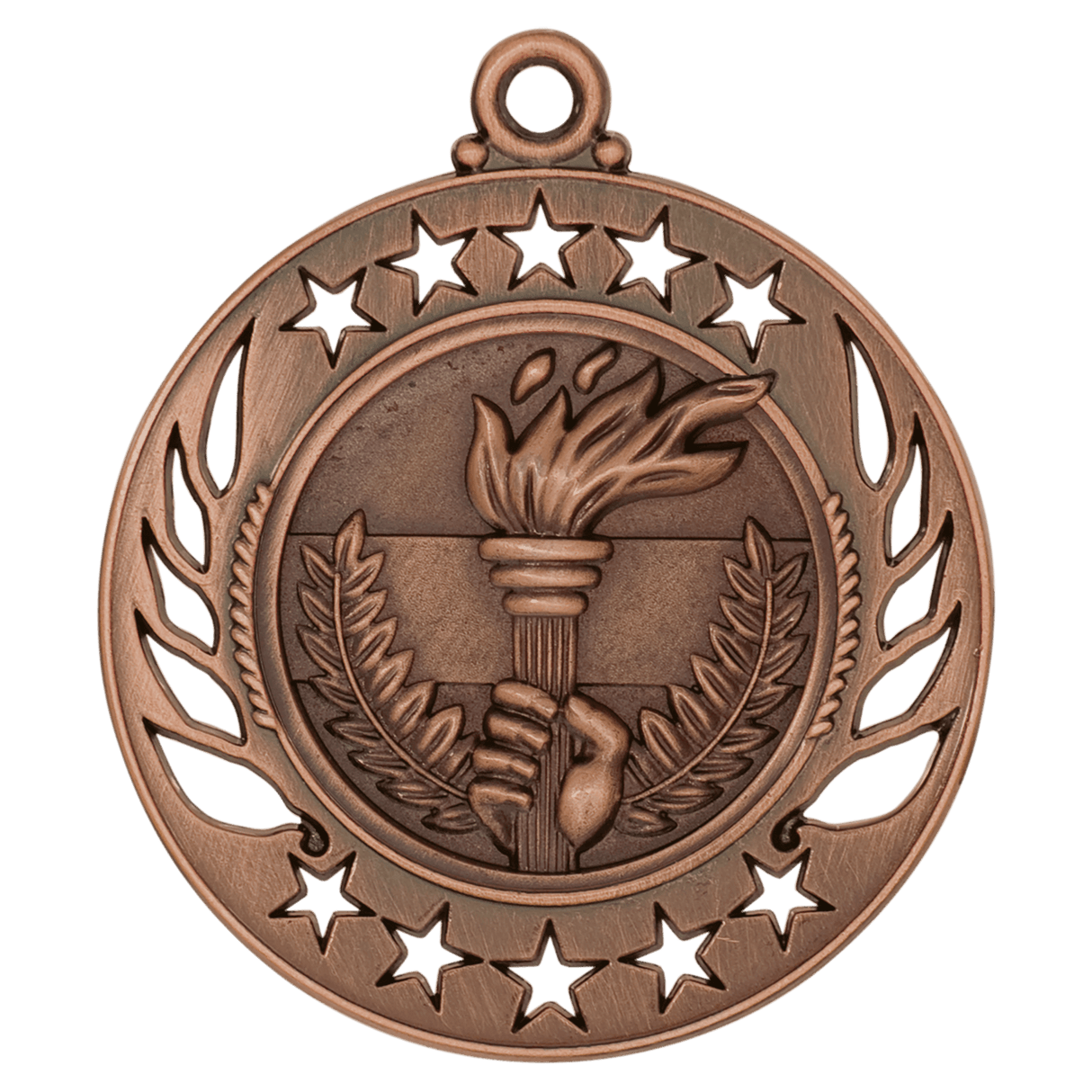 2 1/4" Torch Galaxy Medal