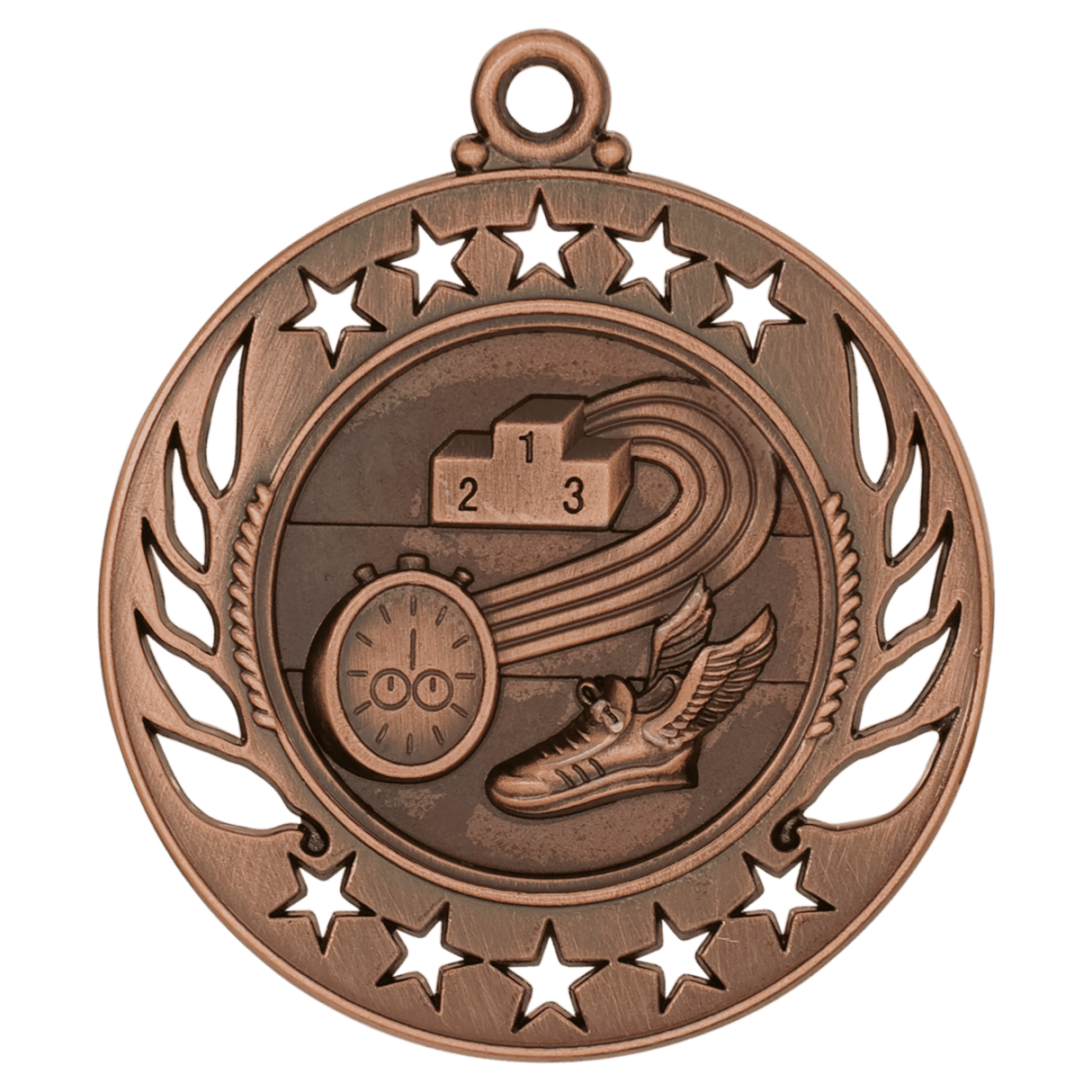 2 1/4" Track Galaxy Medal
