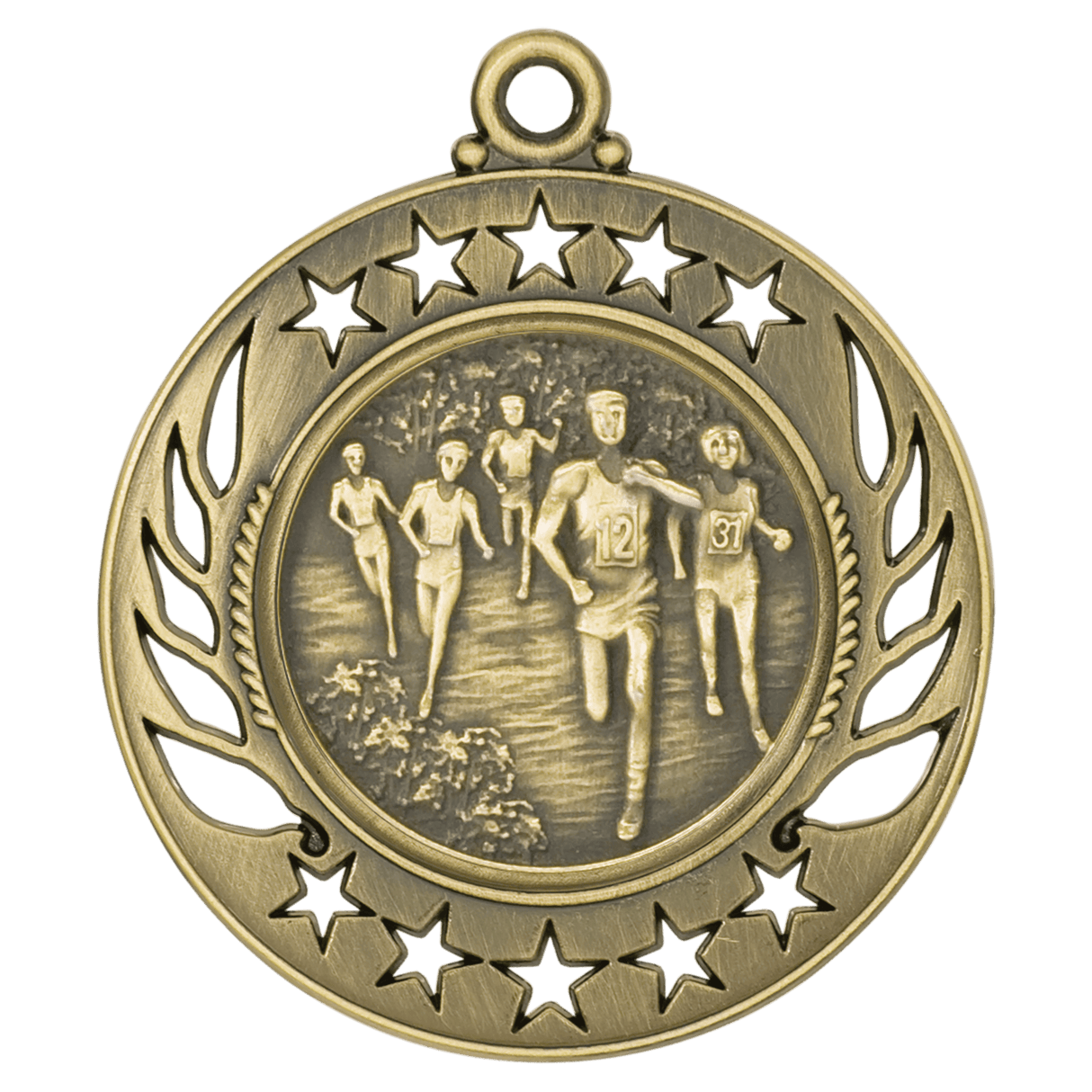 2 1/4" Cross Country Galaxy Medal