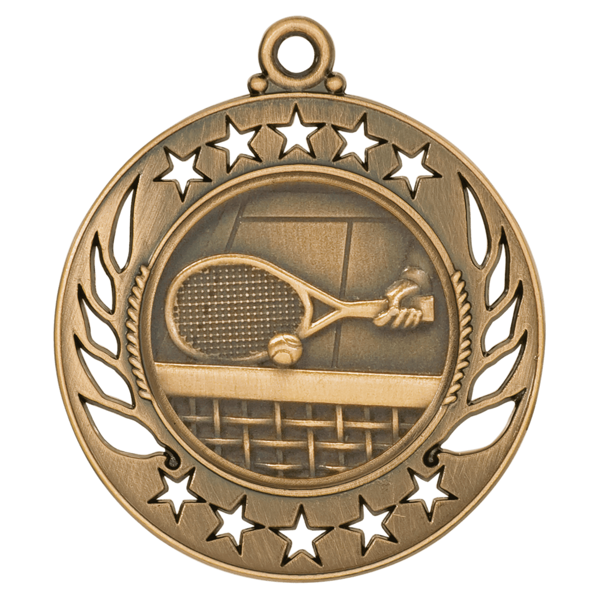 2 1/4" Tennis Galaxy Medal