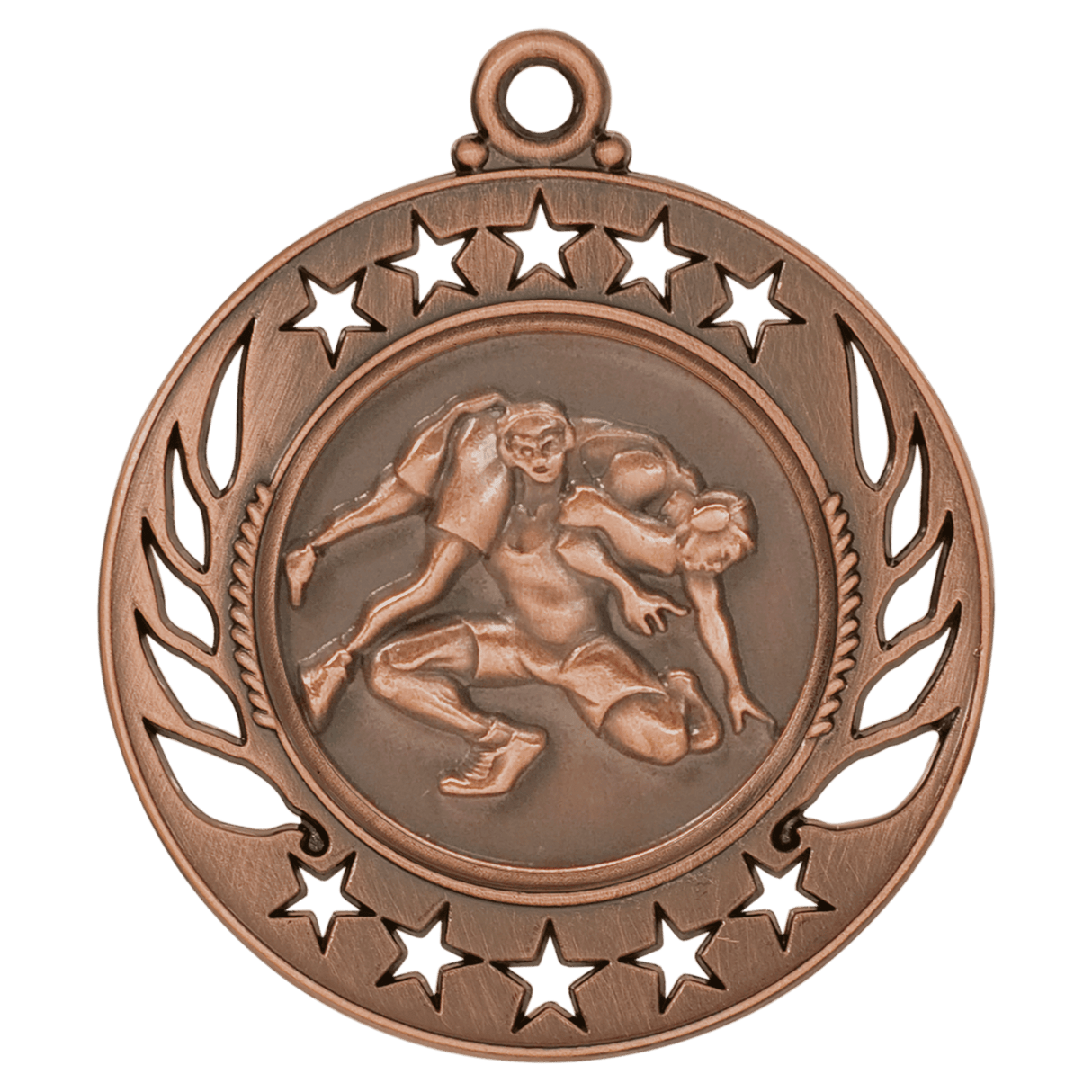 2 1/4" Wrestling Galaxy Medal