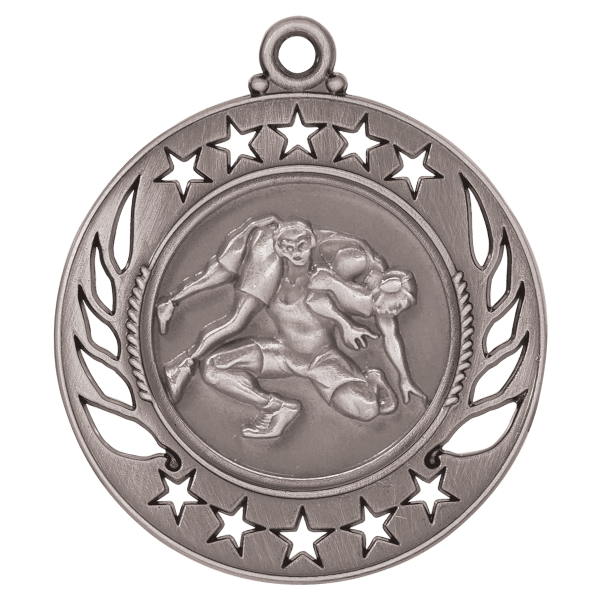 2 1/4" Wrestling Galaxy Medal