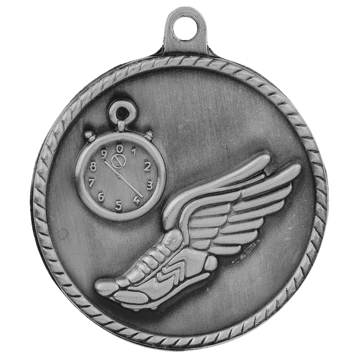 2" Track High Relief Medal
