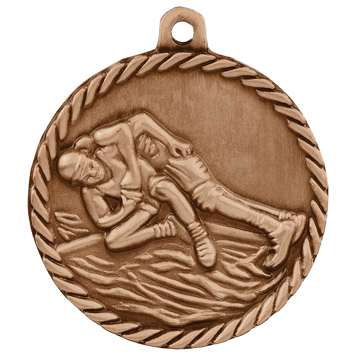 2" Wrestling High Relief Medal