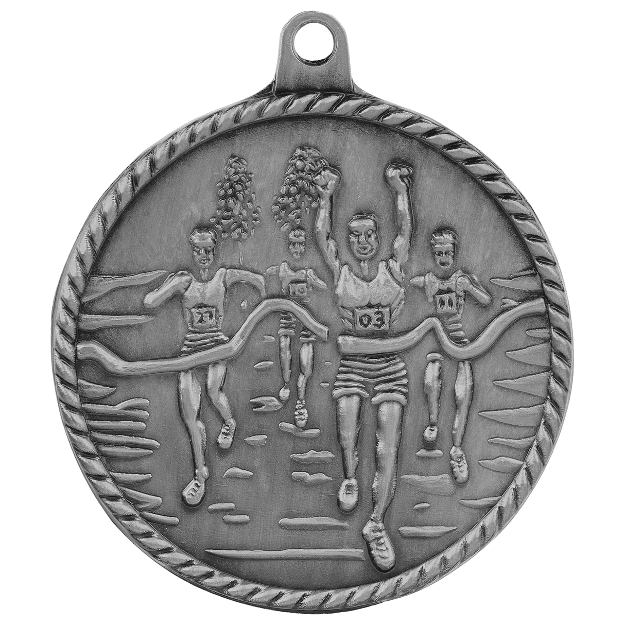 2" Cross Country High Relief Medal