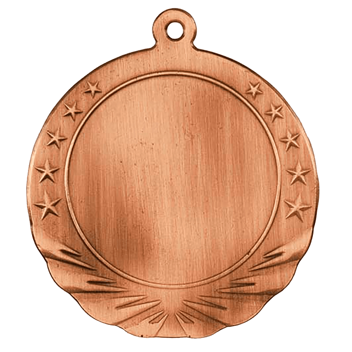Antique Bronze 2 3/4" 2" Insert Holder Medal