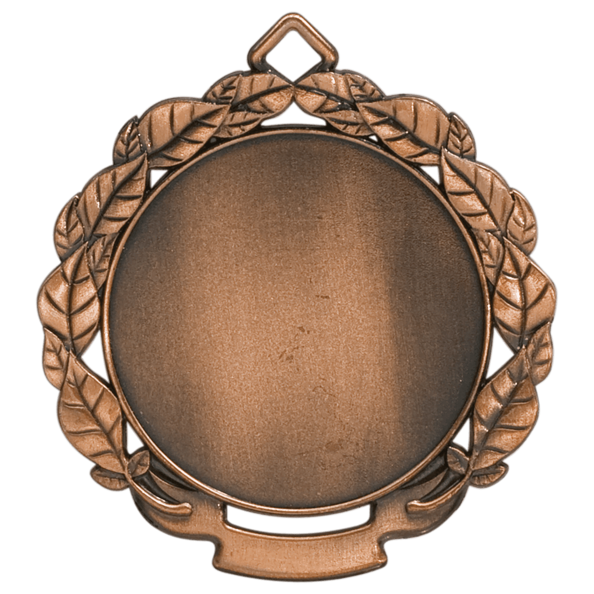 2 3/4" Leaf 2" Insert Holder Medal