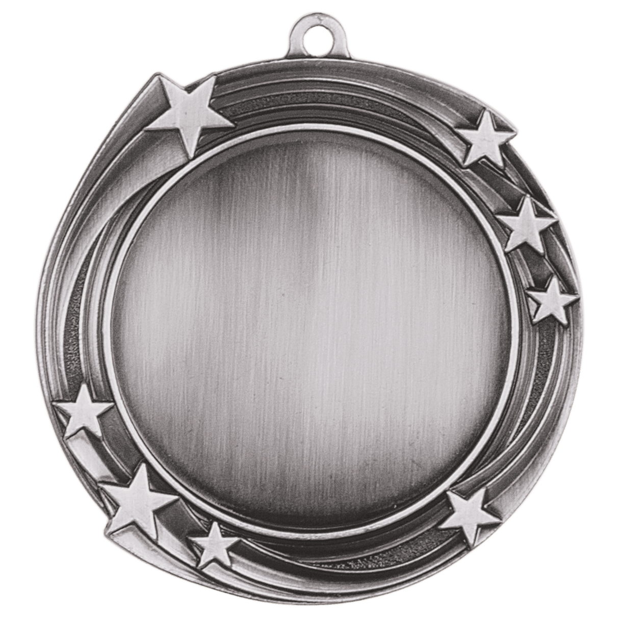 2 3/4" Swirling Star 2" Insert Holder Medal