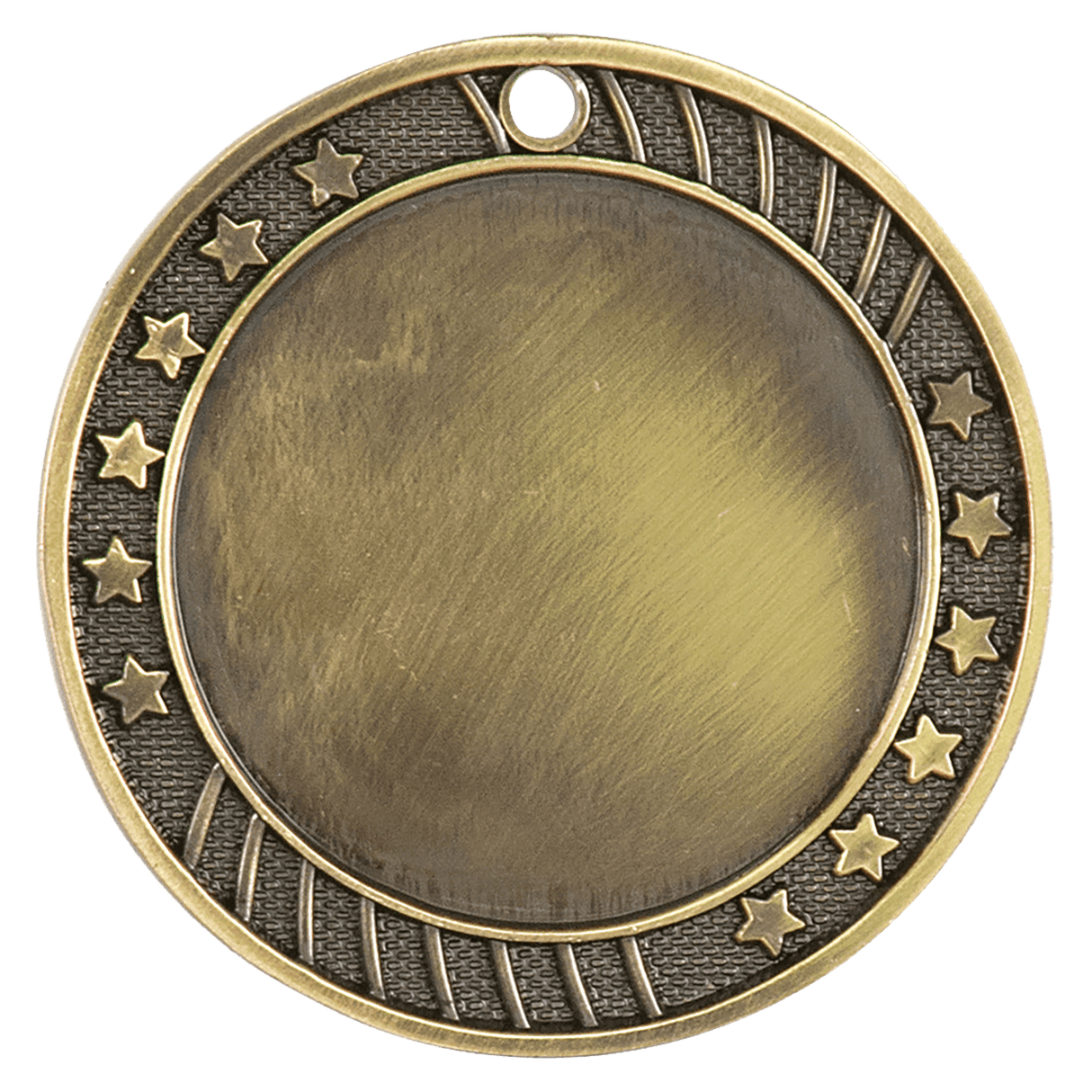 2 3/4" 12-Star 2" Insert Holder Medal