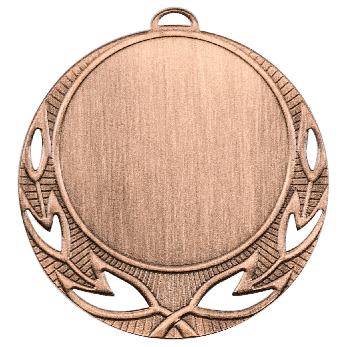 2 3/4" Open Wreath 2" Insert Holder Medal