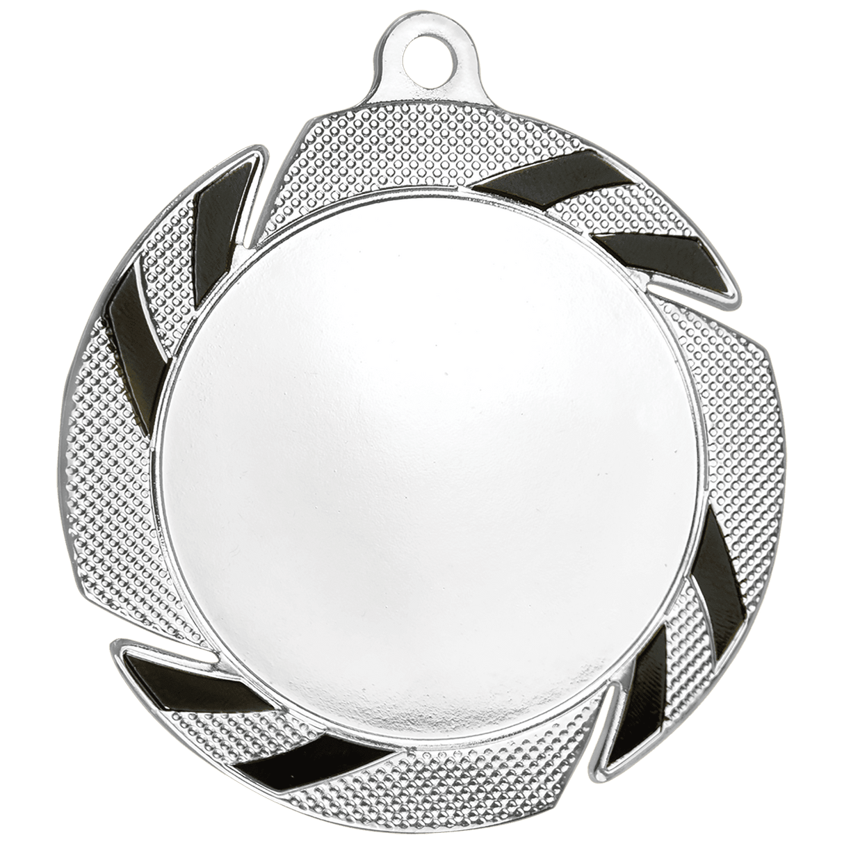 Silver/Black 2 3/4" 2" Insert Medal Holder