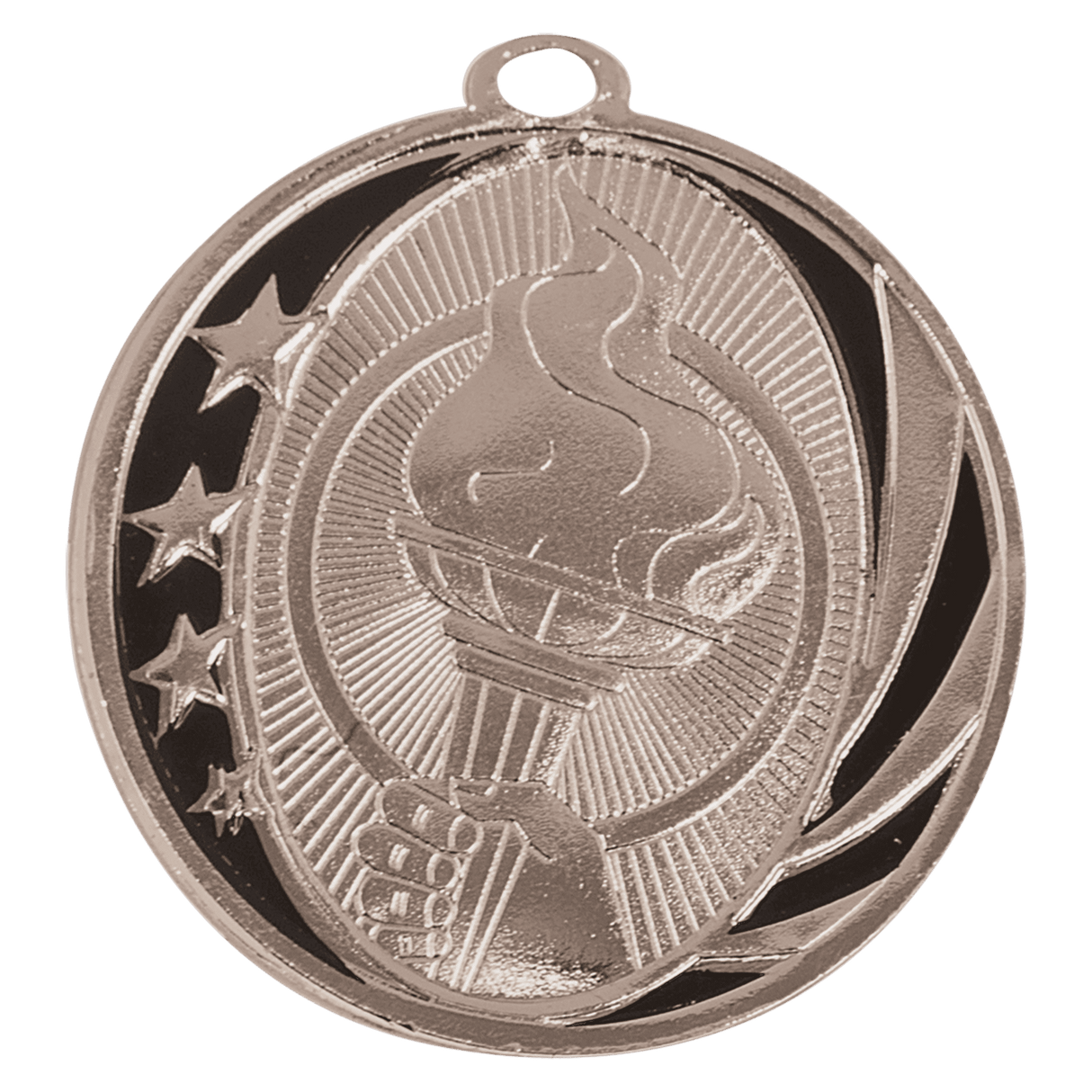 2" Torch Laserable MidNite Star Medal