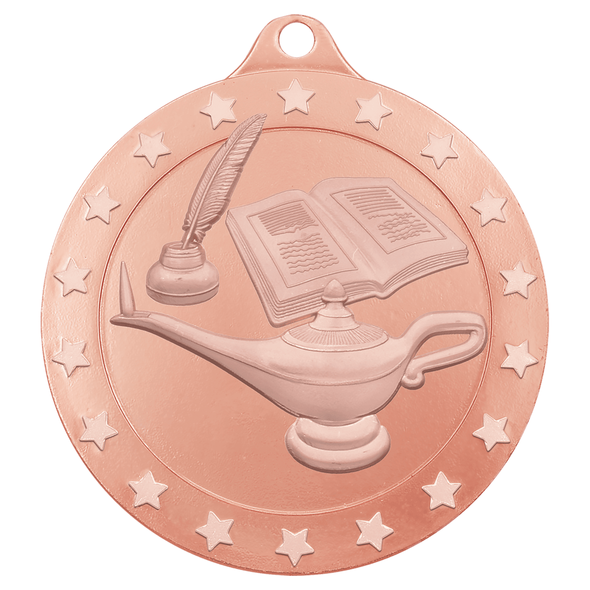 Lamp of Knowldedge Radiance Medal - Bronze