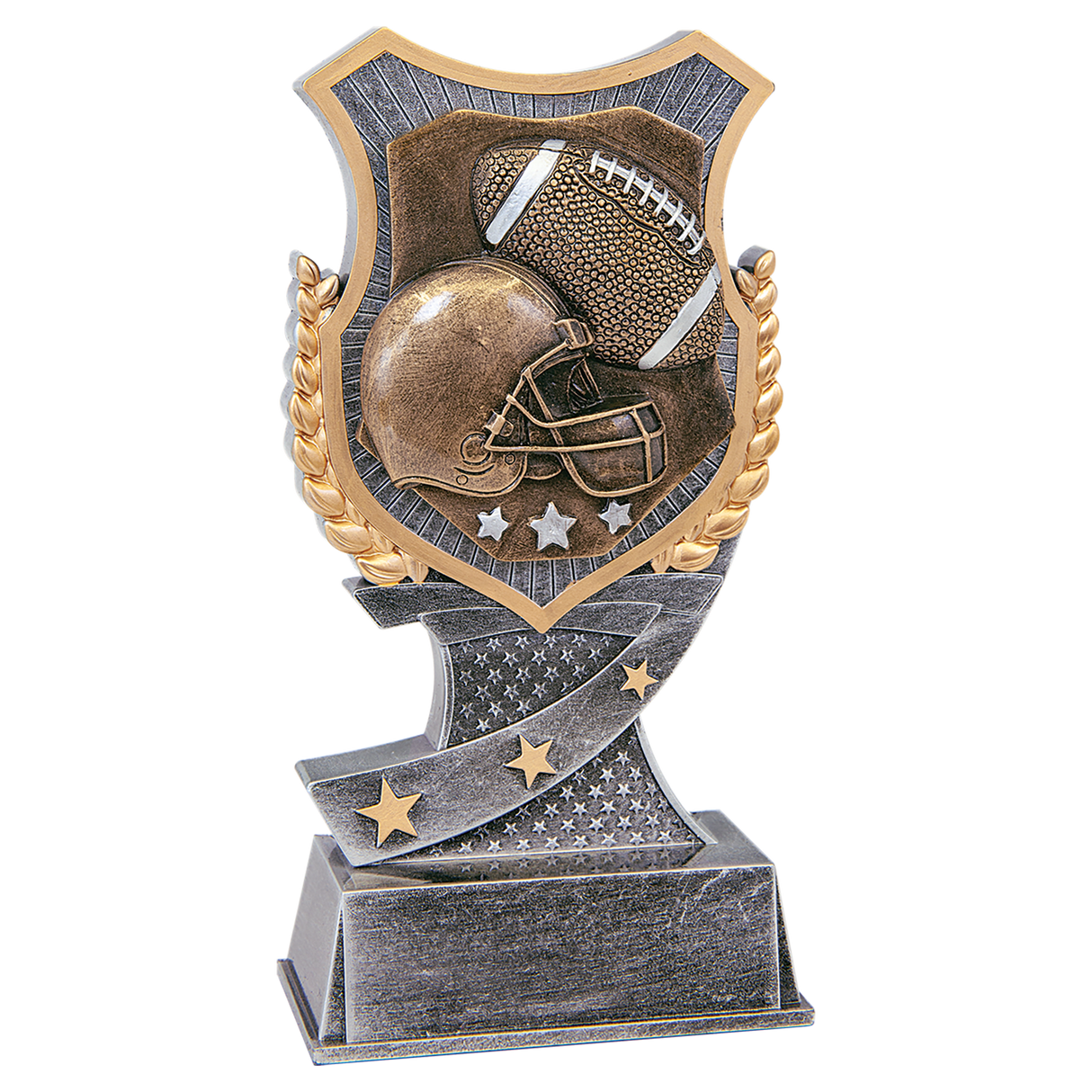 6" Football Shield Award