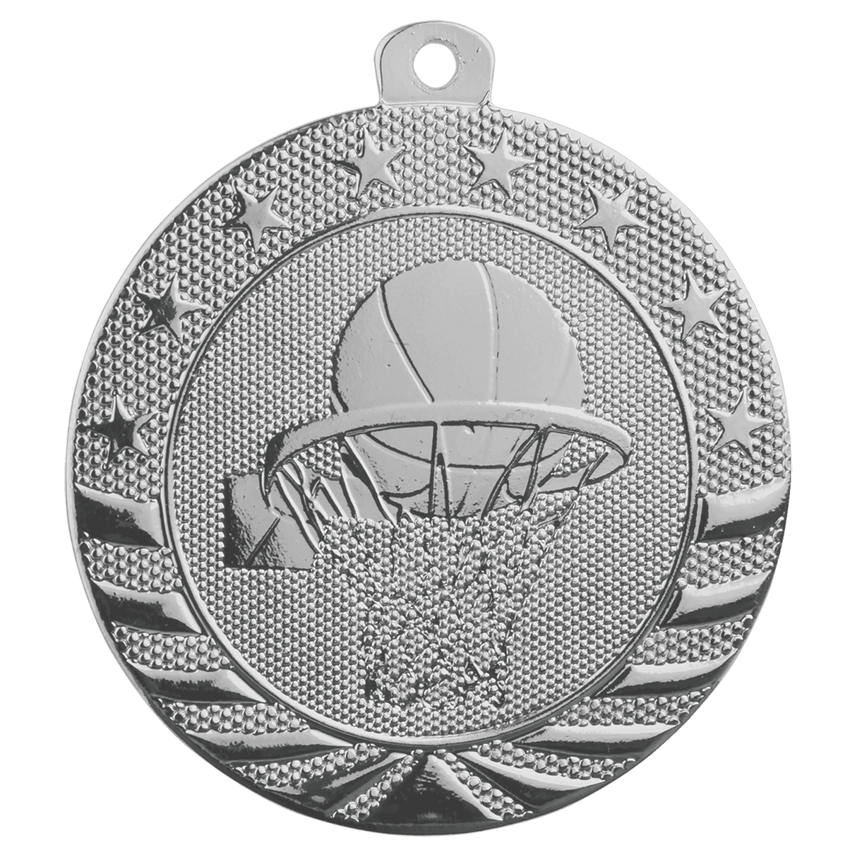 2" Basketball Starbrite Medal