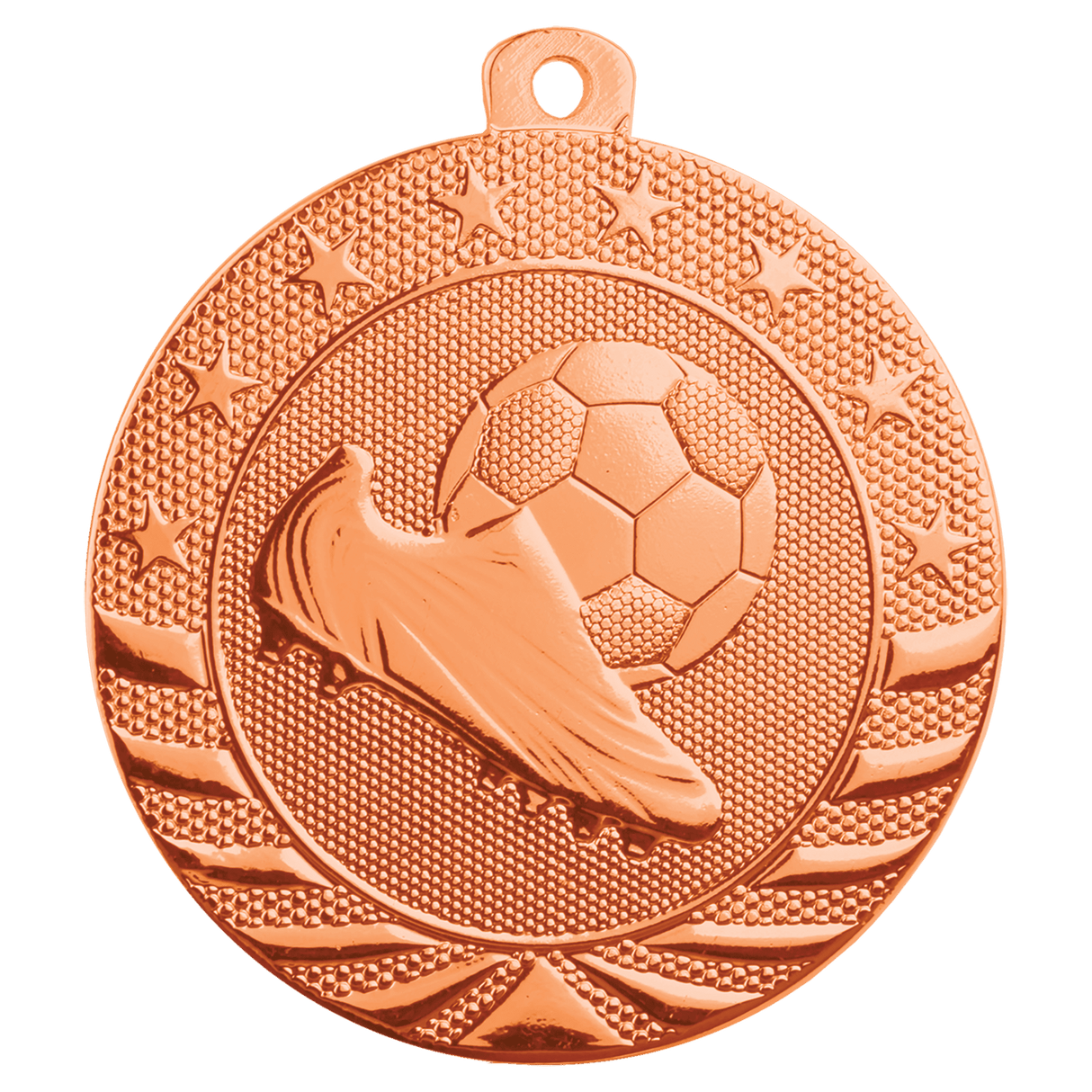 2" Soccer Starbrite Medal