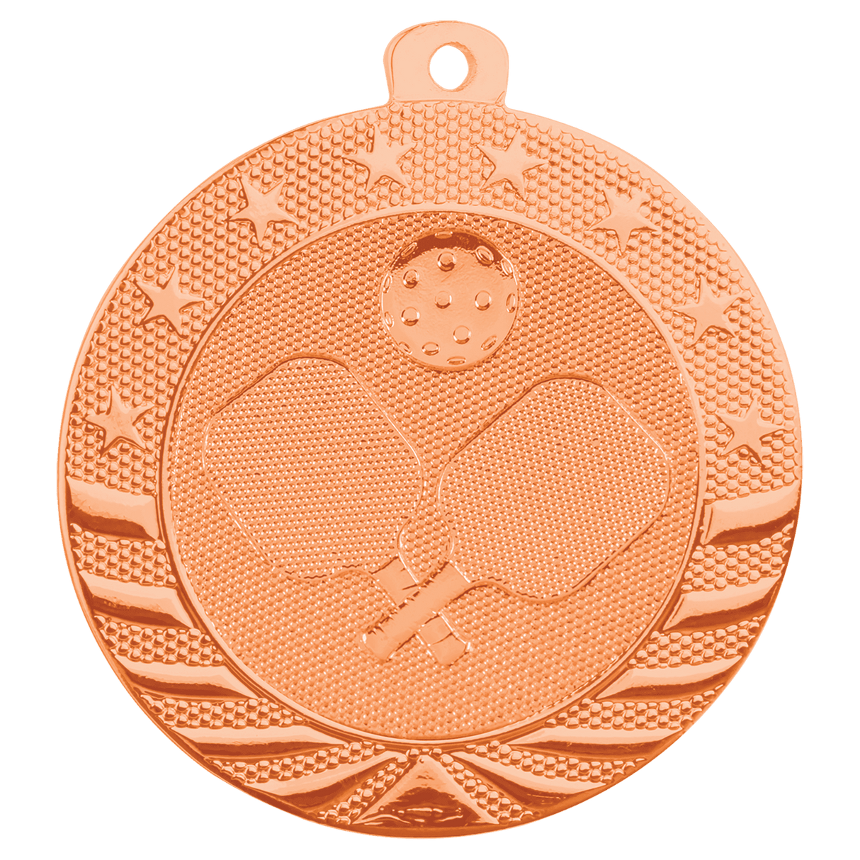 2" Pickleball Starbrite Medal