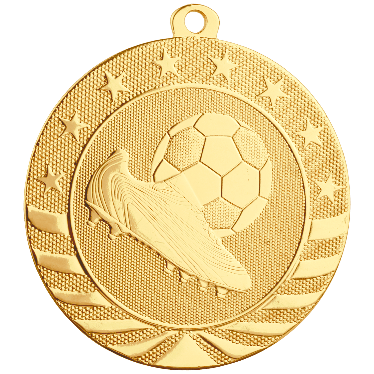 2 3/4" Soccer Starbrite Medal