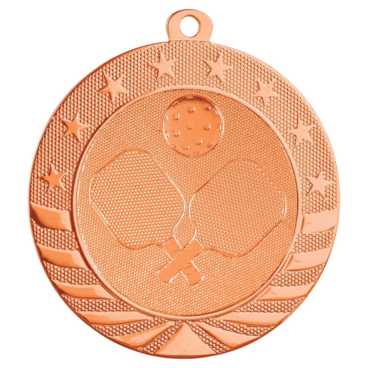 2 3/4" Pickleball Starbrite Medal
