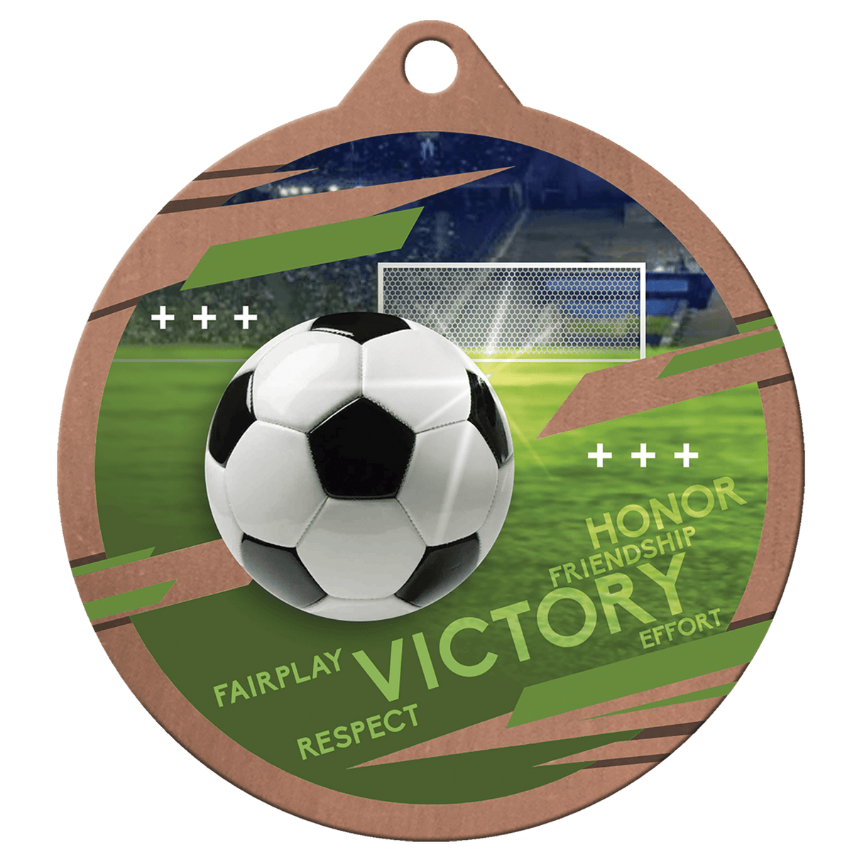 Soccer Inspire Medal - Bronze
