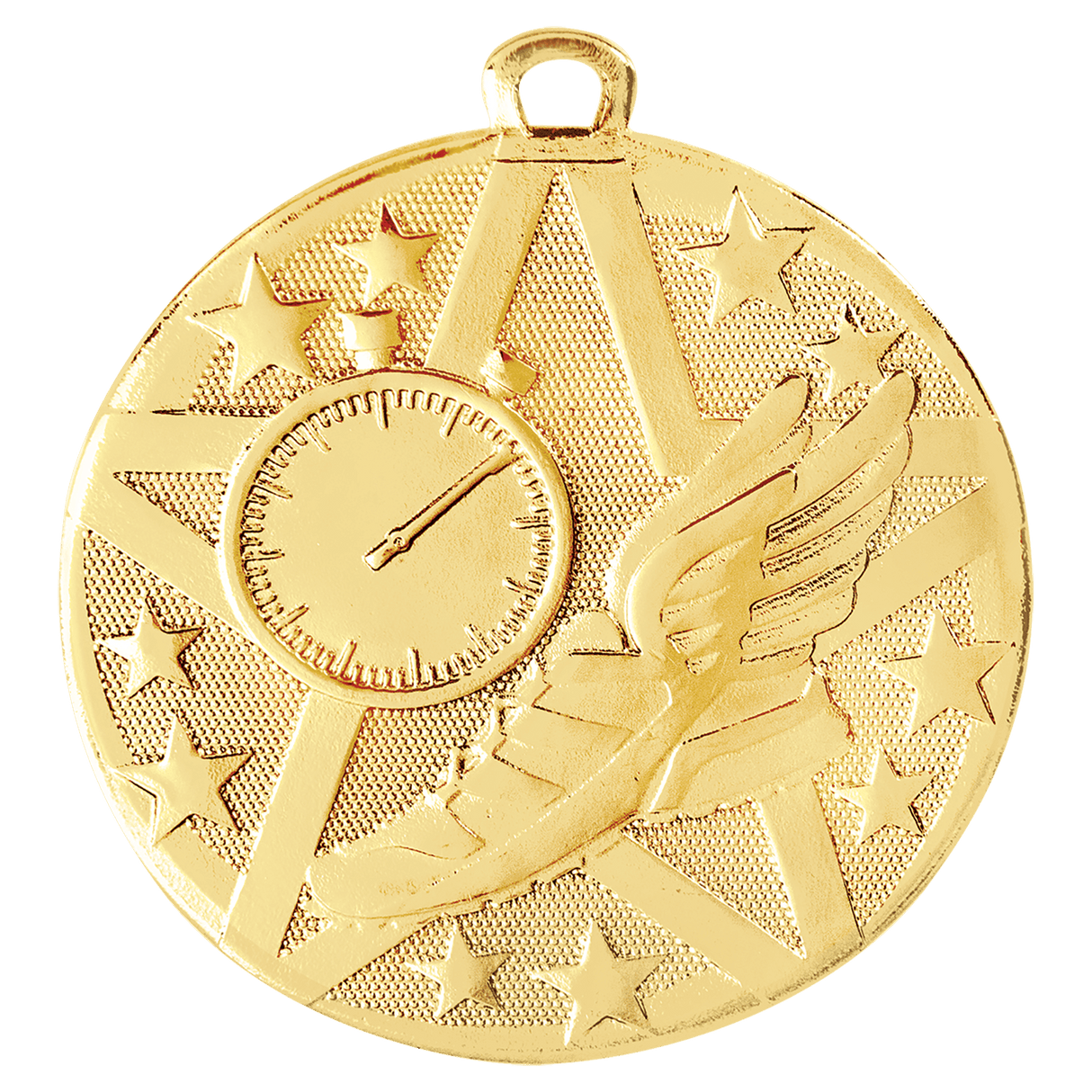 Gold 2" Superstar Track Medal