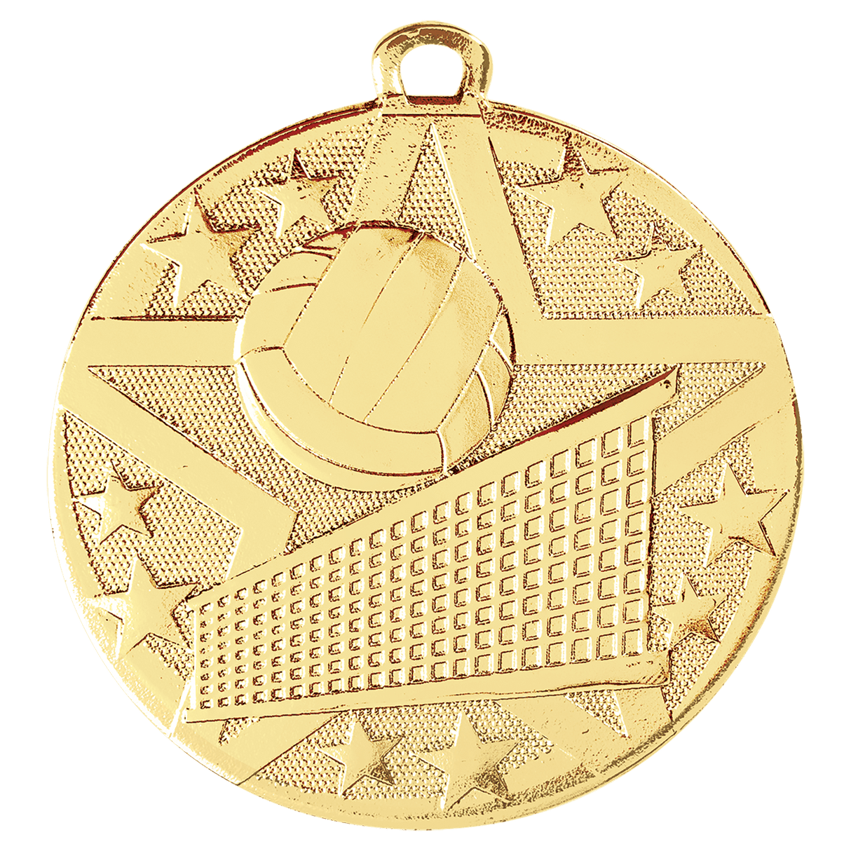 2" Superstar Volleyball Medal