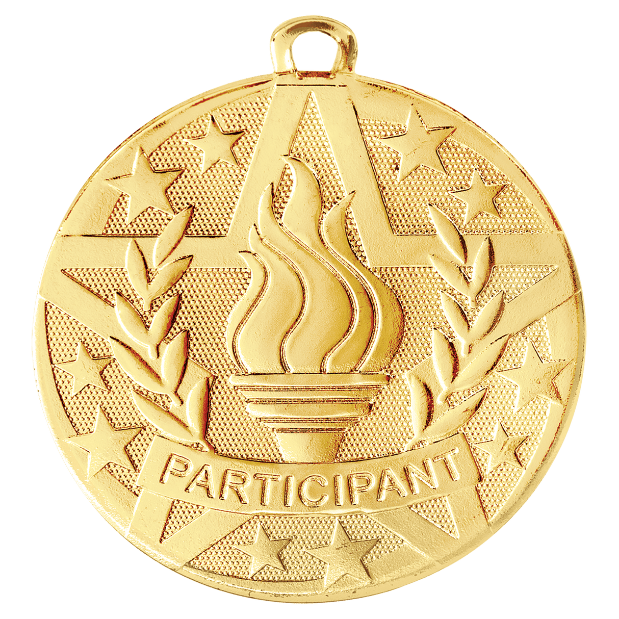 Gold 2" Superstar Participant Medal