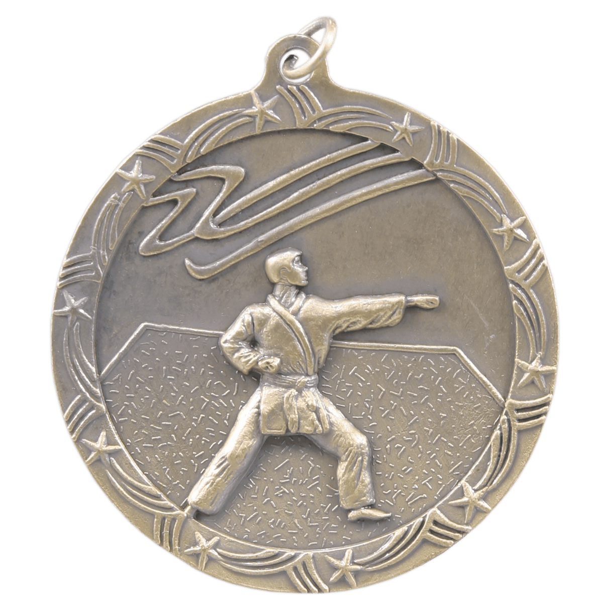 2 1/2" Martial Arts Shooting Star Medal