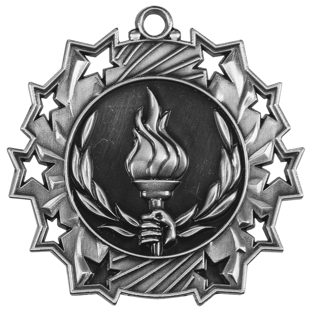 2 1/4" Victory Ten Star Medal