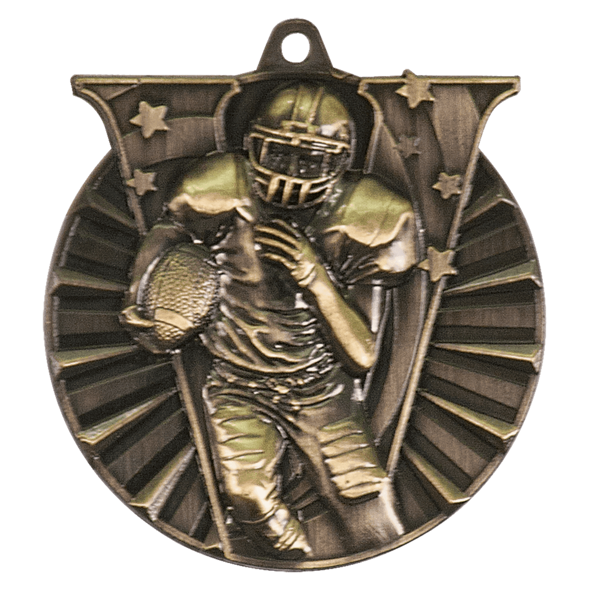 2" Football Victory Medal